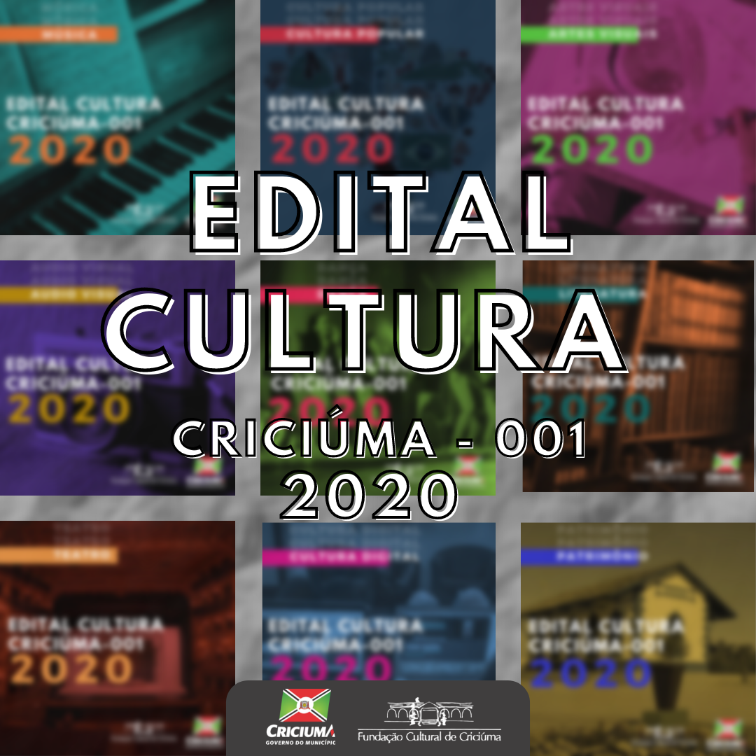 Edital Cultura 2020